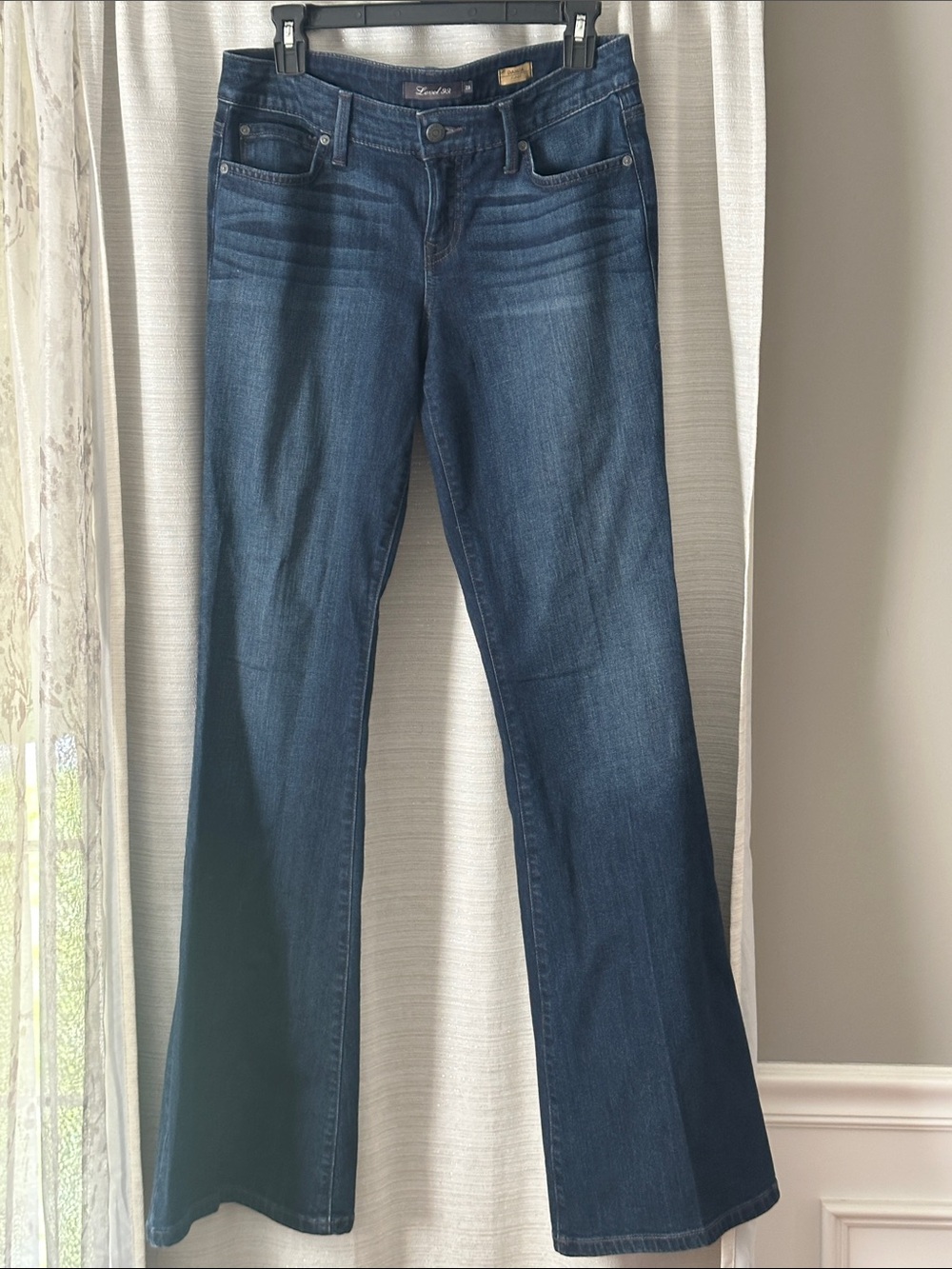Level 99 Dark Indigo Flare Jeans